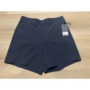 VRST Mens Size Medium Resort Relaxed Fit Sport Shorts Indigo Stretch Quick Dry